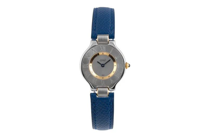 Cartier Must De Cartier 21 steel quartz women's watch W1007718 [2504057]