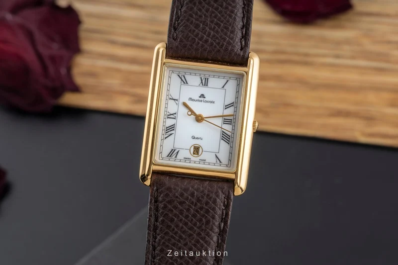Maurice Lacroix Fiaba gilt-brass quartz unisex 82105-2 [2504968]