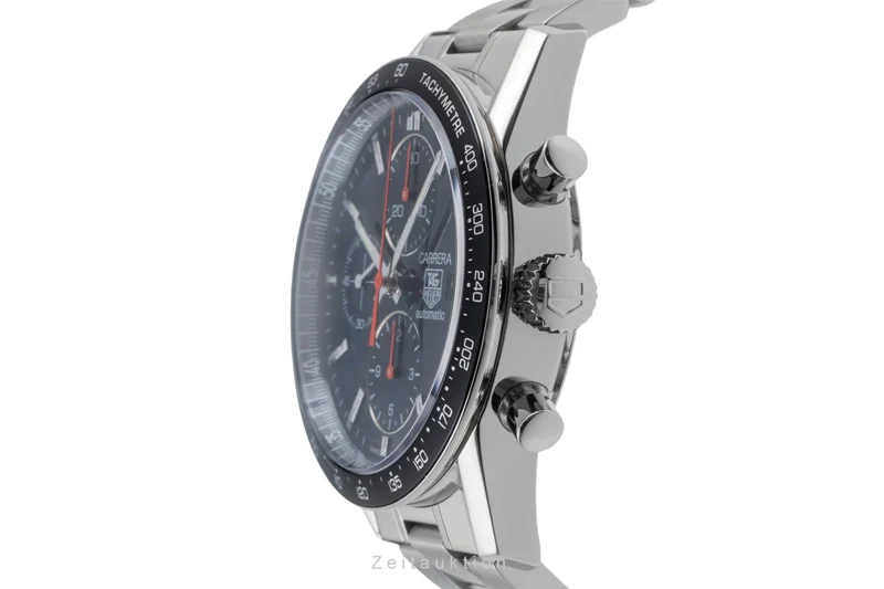 Tag Heuer Carrera chronograph steel automatic men's watch CV2014-2 LP: 6500EUR [2505455]