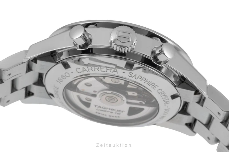 Tag Heuer Carrera chronograph steel automatic men's watch CV2014-2 LP: 6500EUR [2505455]