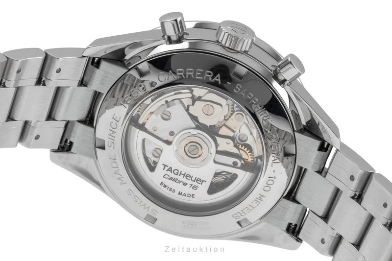 Tag Heuer Carrera chronograph steel automatic men's watch CV2014-2 LP: 6500EUR [2505455]