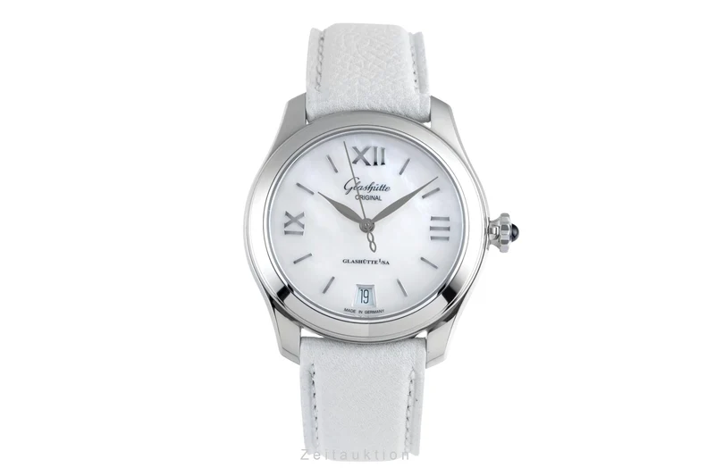 Glashütte Lady Serenade steel automatic women's watch 1-39-22-08-02-44 LP: 5800EUR [2505404]
