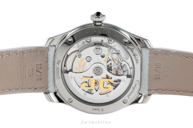 Glashütte Lady Serenade steel automatic women's watch 1-39-22-08-02-44 LP: 5800EUR [2505404]