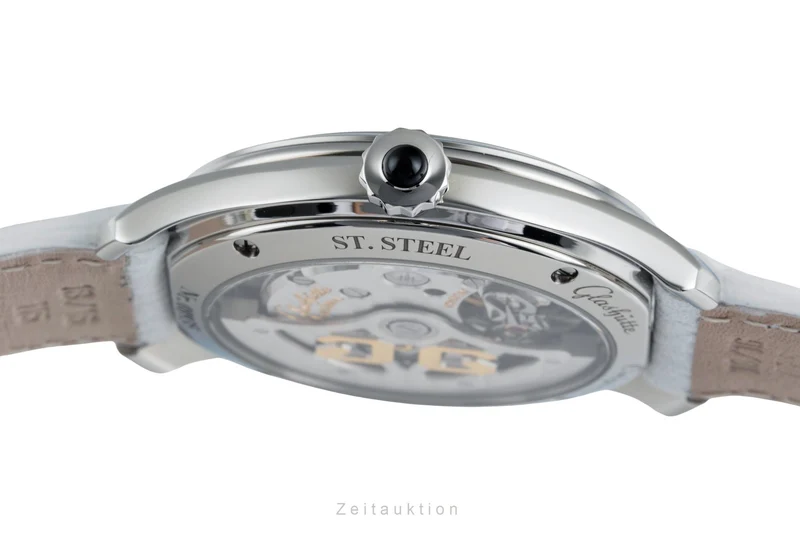 Glashütte Lady Serenade steel automatic women's watch 1-39-22-08-02-44 LP: 5800EUR [2505404]