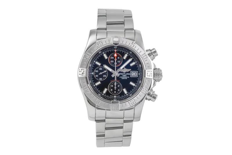 Breitling Avenger II chronograph steel automatic men's watch A13381 11/BC32 [2505407]