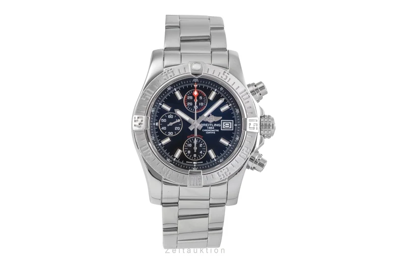 Breitling Avenger II chronograph steel automatic men's watch A13381 11/BC32 [2505407]
