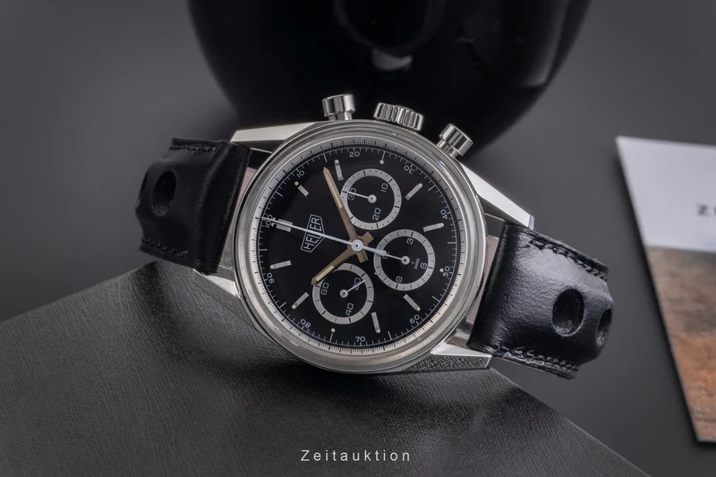Tag Heuer Carrera chronograph steel manual winding men's watch CS3113.BC0726 [2505452]