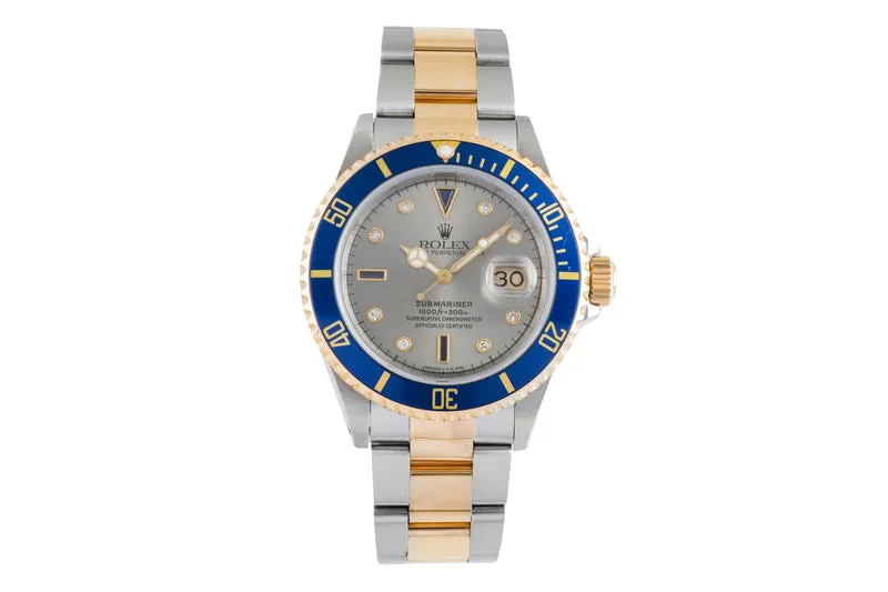 Rolex Submariner steel / gold automatic men's watch 16613 [2503964]