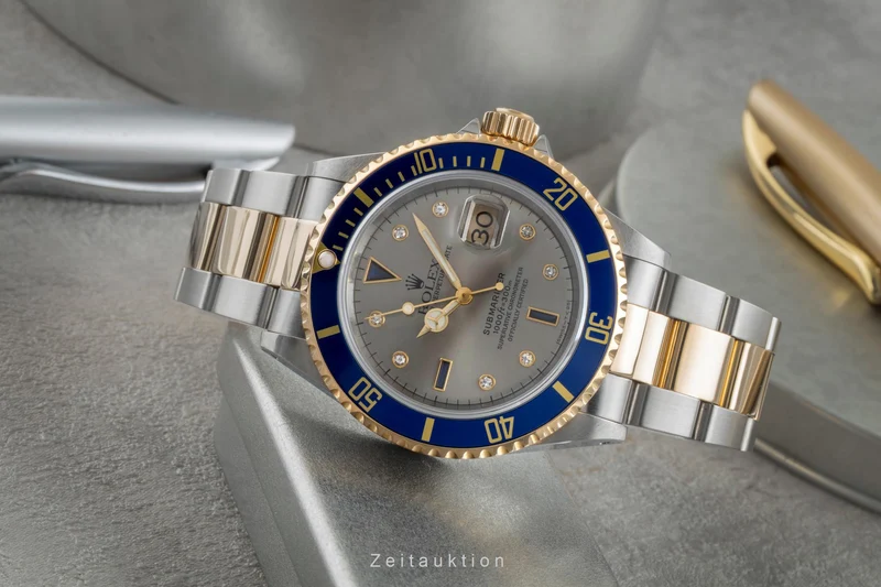 Rolex Submariner steel / gold automatic men's watch 16613 [2503964]