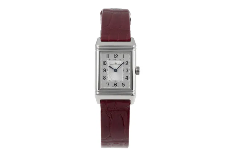 Jaeger LeCoultre Reverso steel quartz women's watch Q2618430 [2504452]
