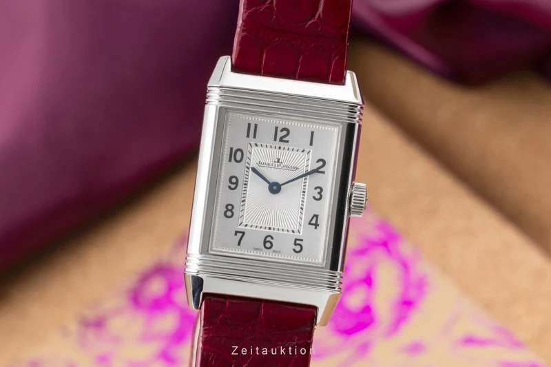 Jaeger LeCoultre Reverso steel quartz women's watch Q2618430 [2504452]