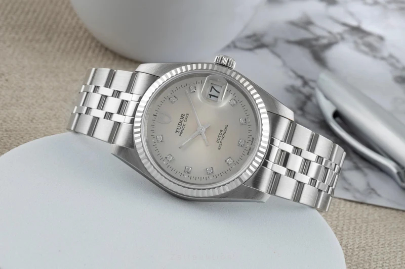 Tudor Prince Date steel / white gold automatic men's watch 74034 [2505500]