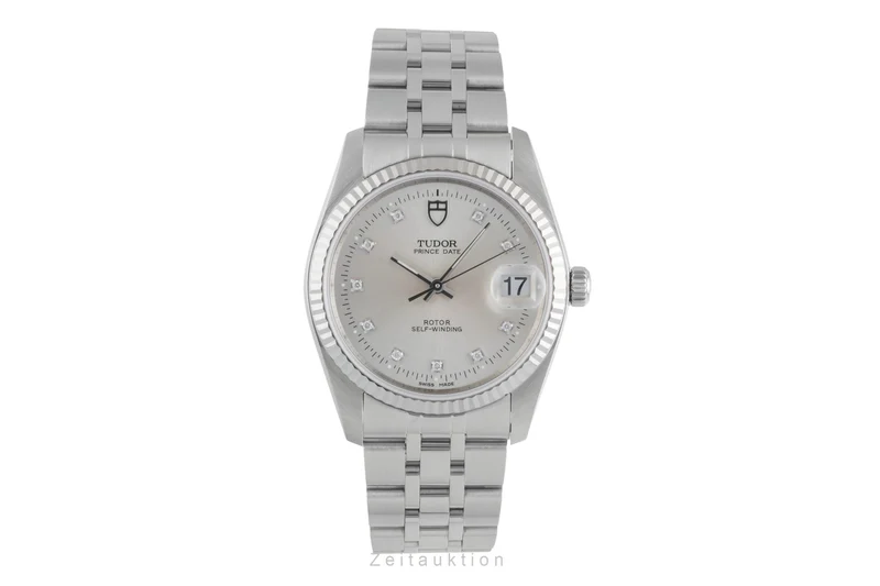 Tudor Prince Date steel / white gold automatic men's watch 74034 [2505500]