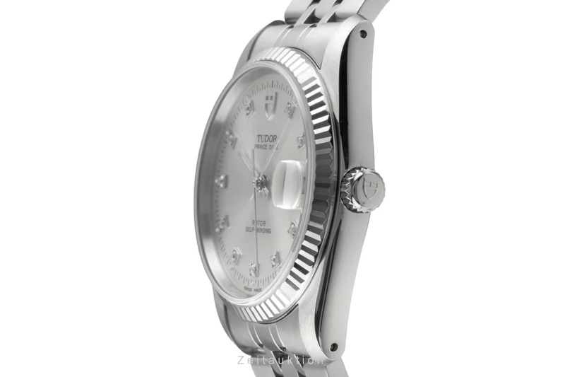 Tudor Prince Date steel / white gold automatic men's watch 74034 [2505500]