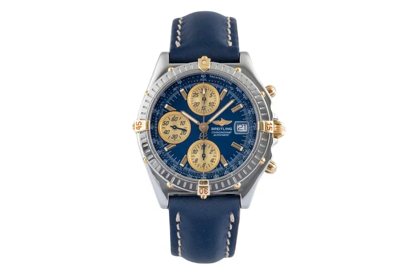 Breitling Chronomat chronograph steel / gold automatic men's watch B13050.1 [2505155]