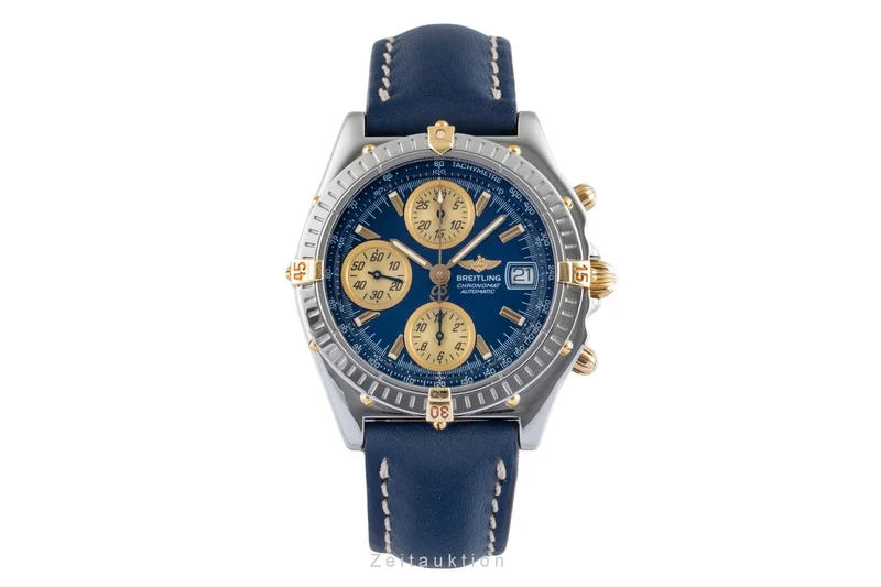 Breitling Chronomat chronograph steel / gold automatic men's watch B13050.1 [2505155]