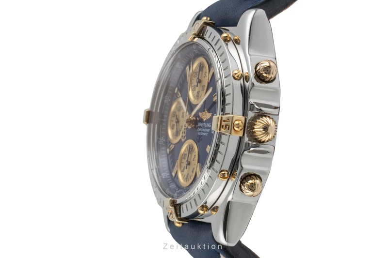Breitling Chronomat chronograph steel / gold automatic men's watch B13050.1 [2505155]