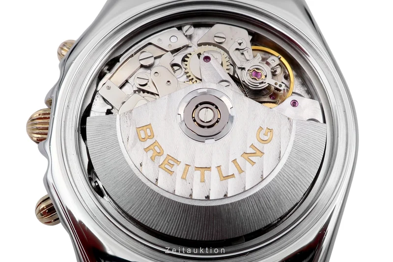 Breitling Chronomat chronograph steel / gold automatic men's watch B13050.1 [2505155]