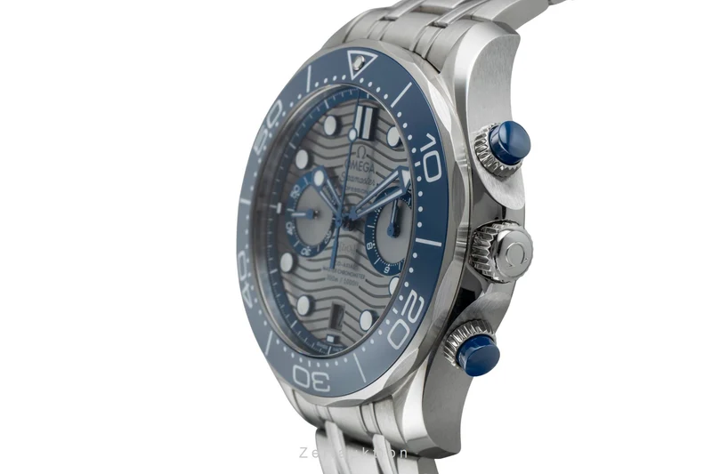 Omega Seamaster chronograph steel automatic men's watch 210.30.44.51.06.001 LP: 9300EUR [2505415]