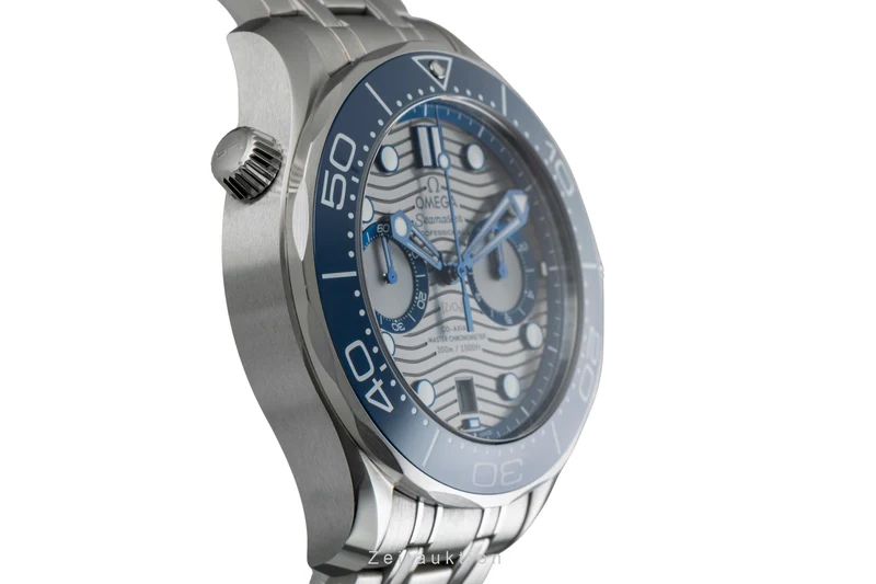 Omega Seamaster chronograph steel automatic men's watch 210.30.44.51.06.001 LP: 9300EUR [2505415]