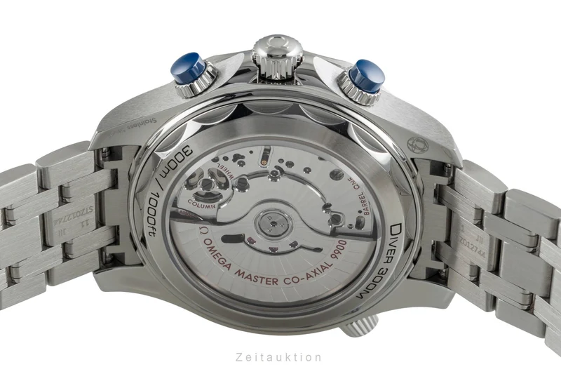 Omega Seamaster chronograph steel automatic men's watch 210.30.44.51.06.001 LP: 9300EUR [2505415]