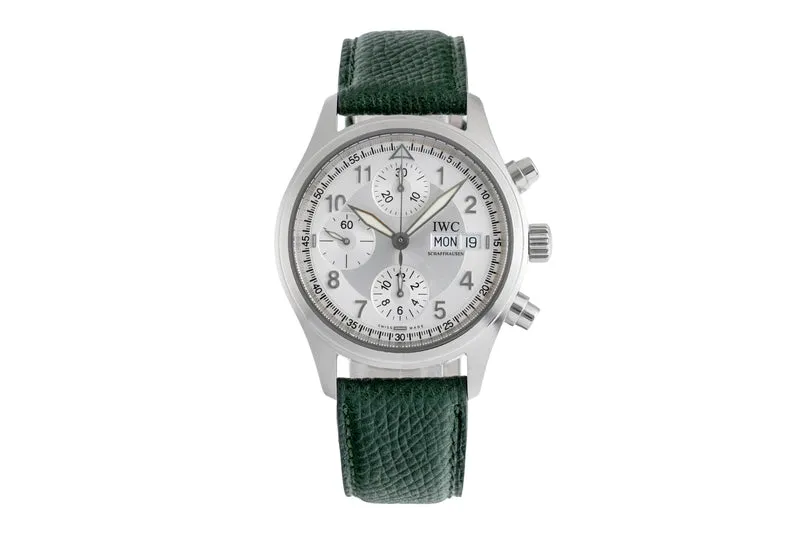 IWC Fliegerchronograph chronograph steel automatic men's watch IW370628 LP: 7700EUR [2503719]