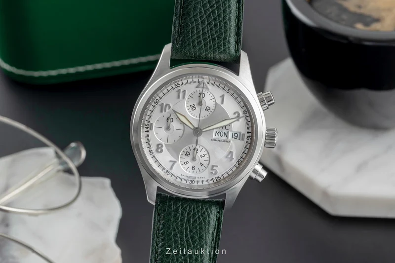 IWC Fliegerchronograph chronograph steel automatic men's watch IW370628 LP: 7700EUR [2503719]