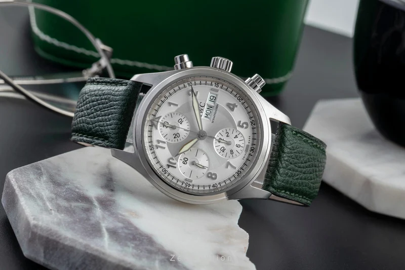 IWC Fliegerchronograph chronograph steel automatic men's watch IW370628 LP: 7700EUR [2503719]