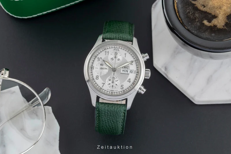 IWC Fliegerchronograph chronograph steel automatic men's watch IW370628 LP: 7700EUR [2503719]