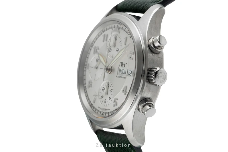 IWC Fliegerchronograph chronograph steel automatic men's watch IW370628 LP: 7700EUR [2503719]
