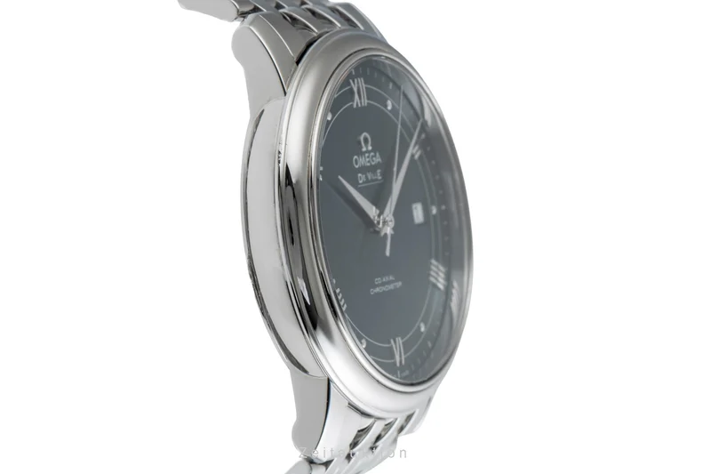 Omega De Ville steel automatic men's watch 424.10.40.20.03.002 LP: 4100EUR [2504438]