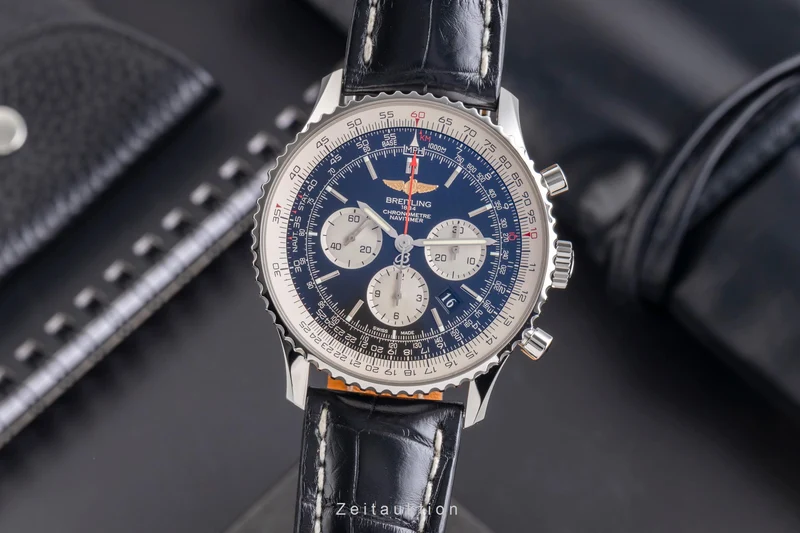 Breitling Navitimer 01 46 chronograph steel automatic men's watch AB012721/BD09 LP: 9300EUR [2505050]