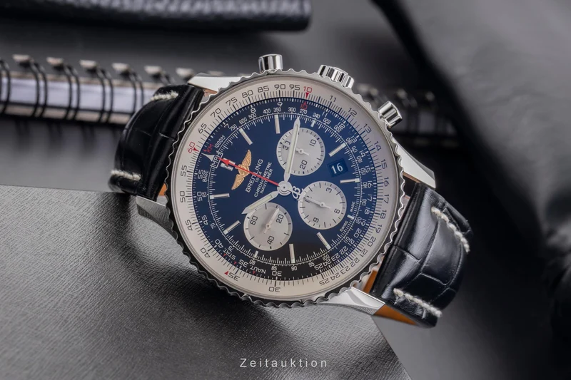 Breitling Navitimer 01 46 chronograph steel automatic men's watch AB012721/BD09 LP: 9300EUR [2505050]