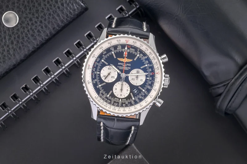 Breitling Navitimer 01 46 chronograph steel automatic men's watch AB012721/BD09 LP: 9300EUR [2505050]