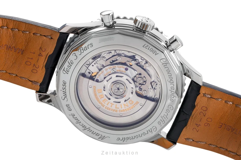 Breitling Navitimer 01 46 chronograph steel automatic men's watch AB012721/BD09 LP: 9300EUR [2505050]