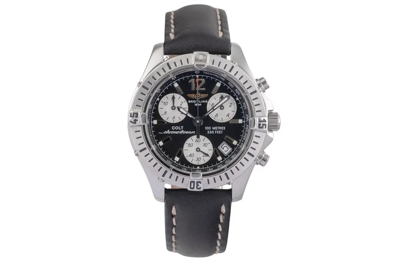 Breitling Colt Ocean chronograph steel quartz men's watch A53350 [2505294]