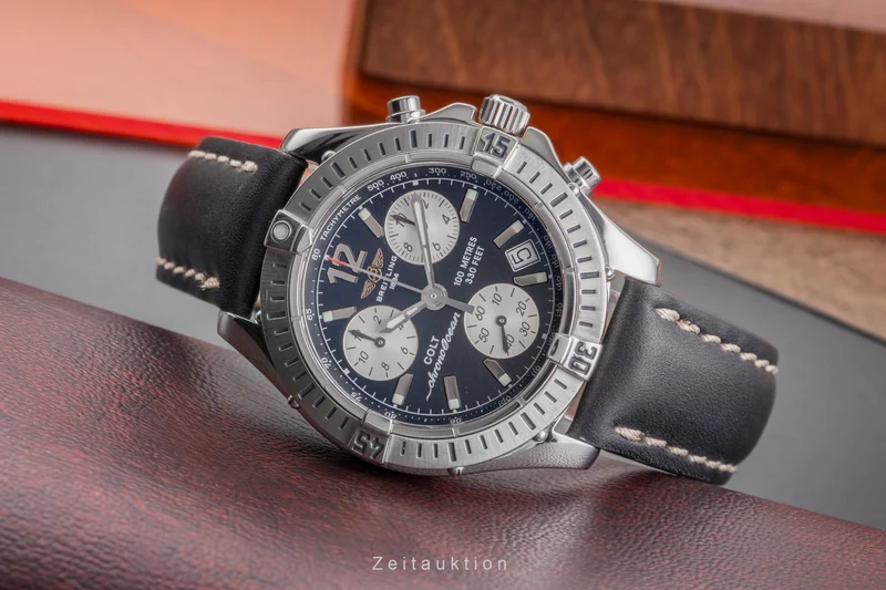 Breitling Colt Ocean chronograph steel quartz men's watch A53350 [2505294]