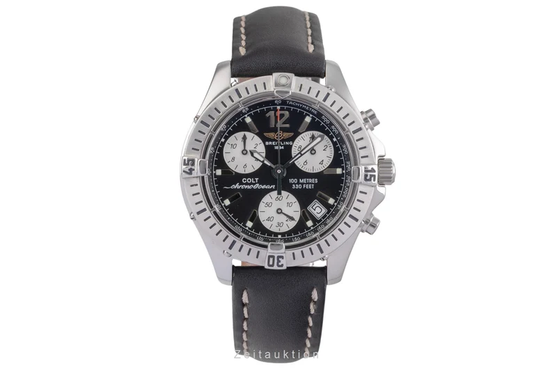 Breitling Colt Ocean chronograph steel quartz men's watch A53350 [2505294]