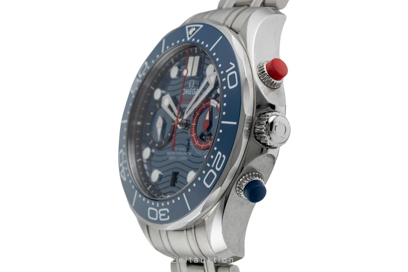 Omega Seamaster chronograph steel automatic men's watch 210.30.44.51.03.002 [2505474]