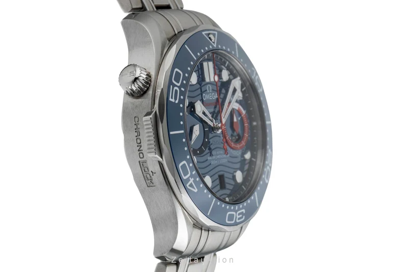 Omega Seamaster chronograph steel automatic men's watch 210.30.44.51.03.002 [2505474]