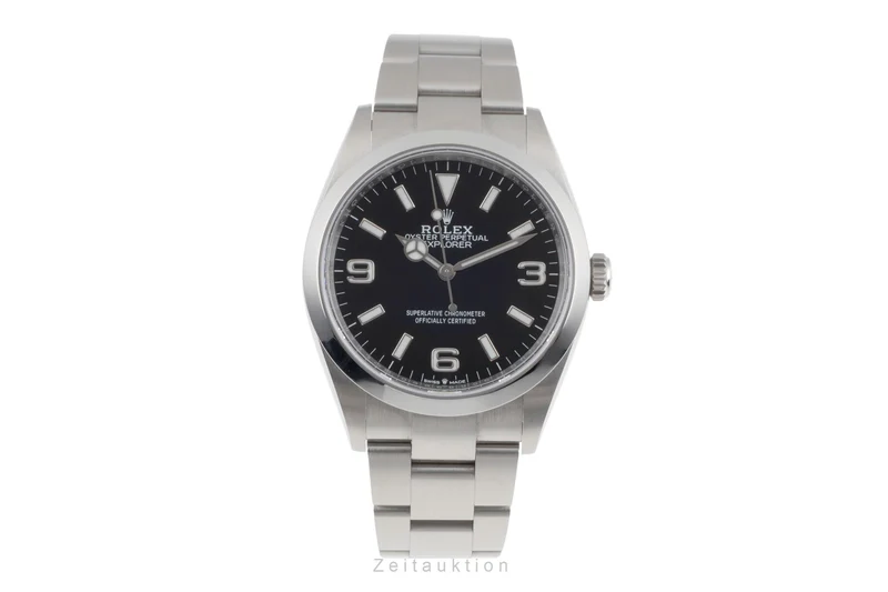 Rolex Explorer steel automatic men's watch 124270 [2505534]