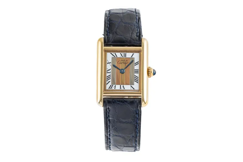Cartier Tank silver-gilt quartz women's watch 5057001 [2504759]