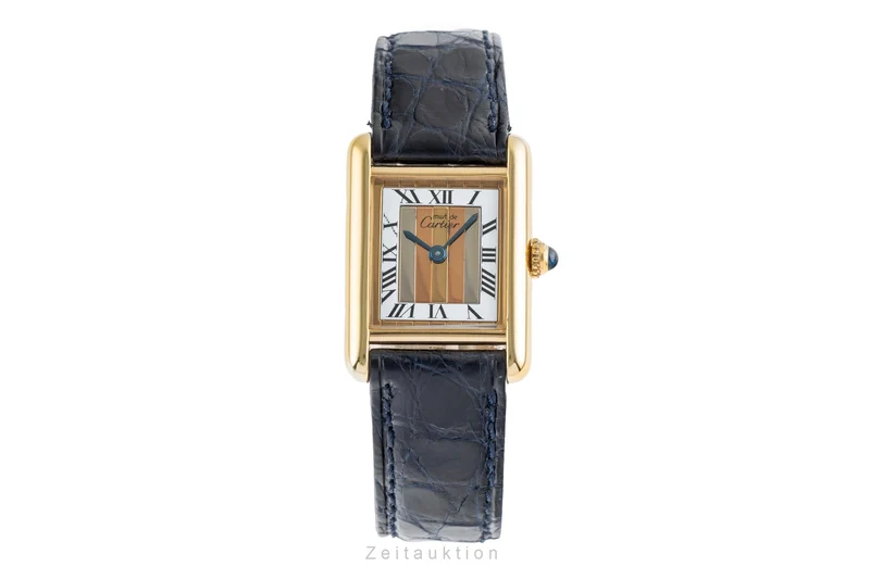 Cartier Tank silver-gilt quartz women's watch 5057001 [2504759]