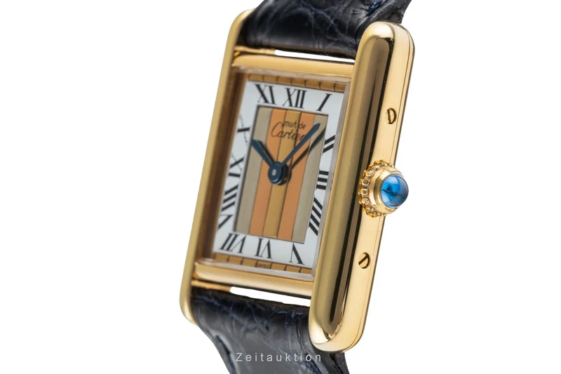 Cartier Tank silver-gilt quartz women's watch 5057001 [2504759]