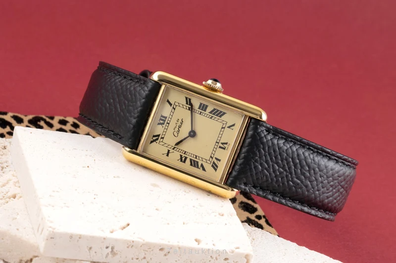 Cartier Tank silver-gilt manual winding unisex 6 [2504821]