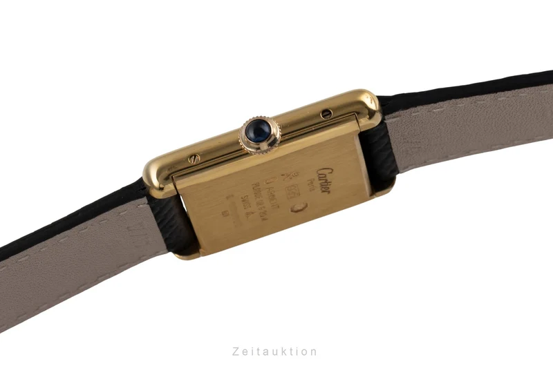 Cartier Tank silver-gilt manual winding unisex 6 [2504821]