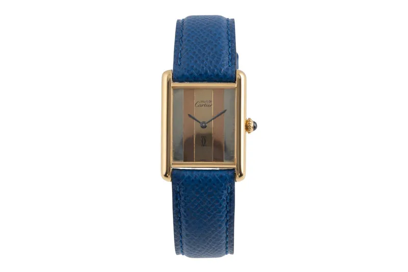 Cartier Tank silver-gilt manual winding unisex 6 [2503791]