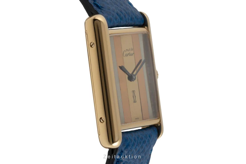 Cartier Tank silver-gilt manual winding unisex 6 [2503791]