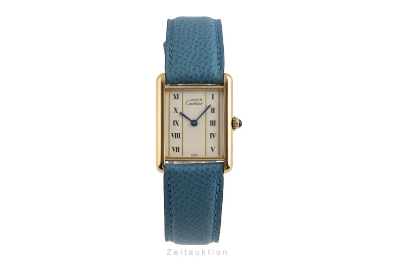 Cartier Tank silver-gilt quartz unisex 590005, W1002653 [2504162]