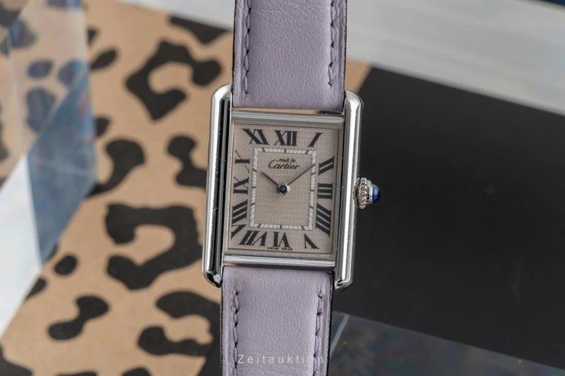 Cartier Tank silver quartz women's watch W1016130, 2416 [2503944]